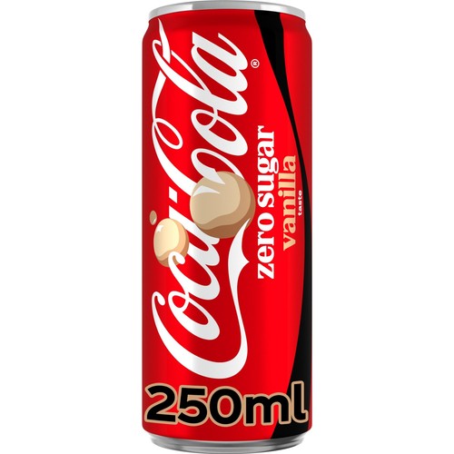 Coca cola zero sugar vanilla - coca,