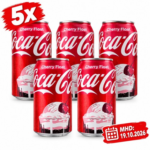 Dosen coca cola cherry - coca,
