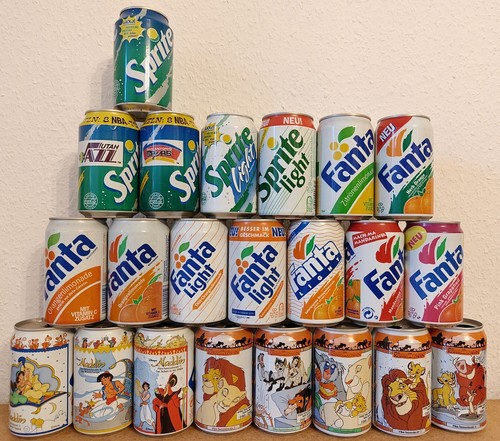 Fanta sprite dosen 90er - fanta,