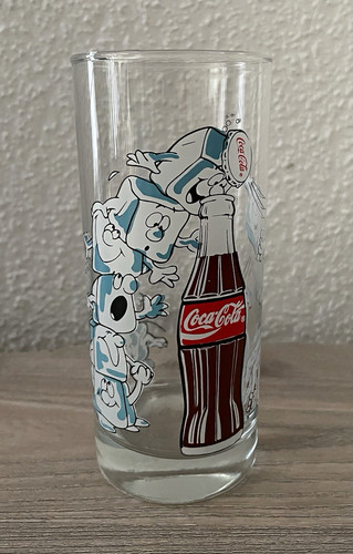 Coca cola trinkglas - trinkglas, mit