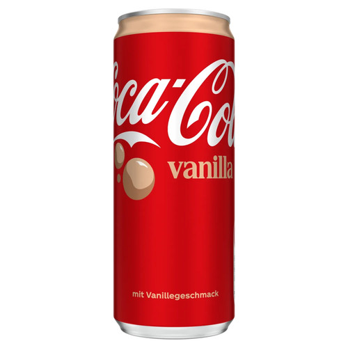 24x coca cola vanilla - vanilla, 0,33