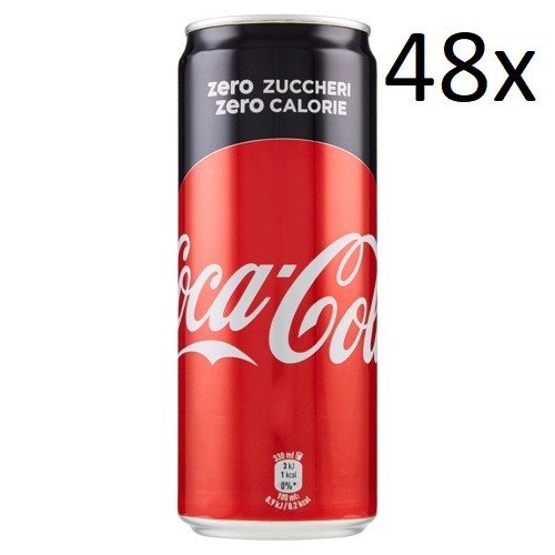 48x coke cola zero - cola, dose