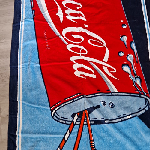 Coca cola handtuch - coca-cola, handtuch/badetuch