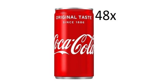 48x coca cola original mini - 48x,