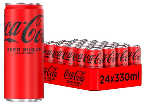 Coca cola zero sugar 330 - coca, x