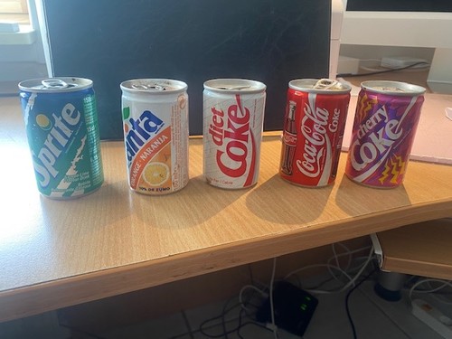 Vintage 80er coca - 80er, fanta