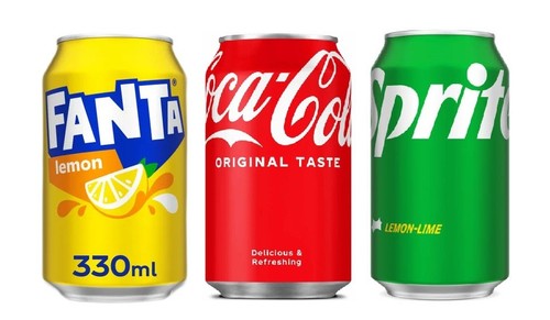 Coca cola fanta - fanta, lemon