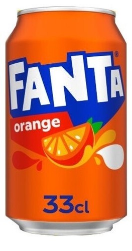 Fanta orange 72 x - orange,