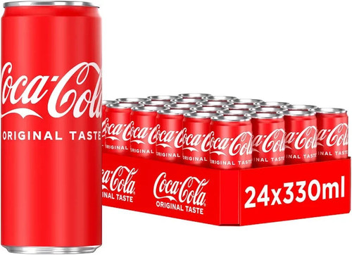 Coca cola 330ml dosen - (24,