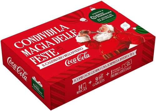 Coca cola adventskalender - coca-cola,
